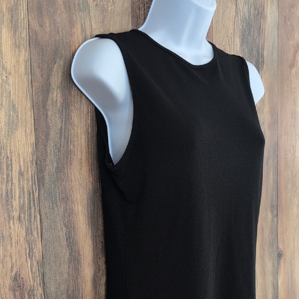 George Black Fitted Sleeveless Cami Top Blouse M
